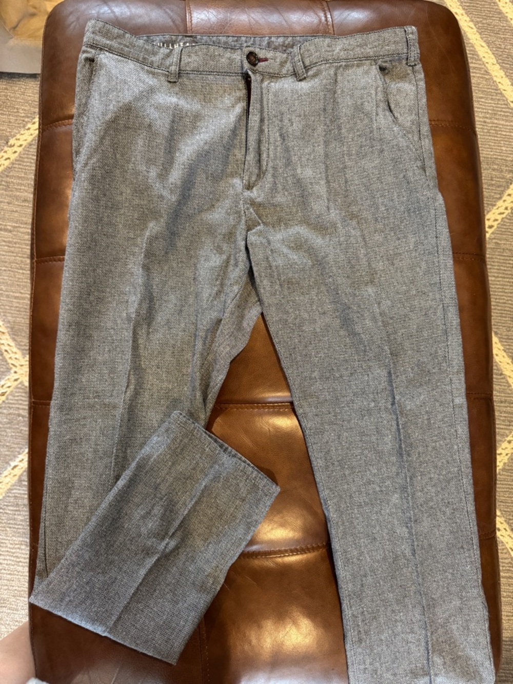 Bullhead Gray Slim Fit Chinos